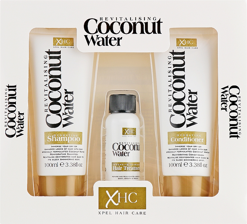 Набор - Xpel Marketing Ltd Coconut Water Revitalising (shm/100 ml + cond/100 ml + ser/30 ml)