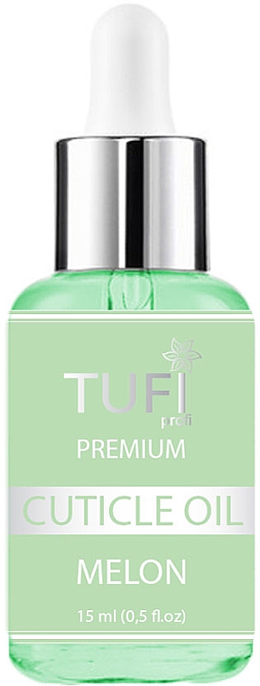 Масло для кутикулы "Дыня" - Tufi Profi Premium Cuticle Oil Melon