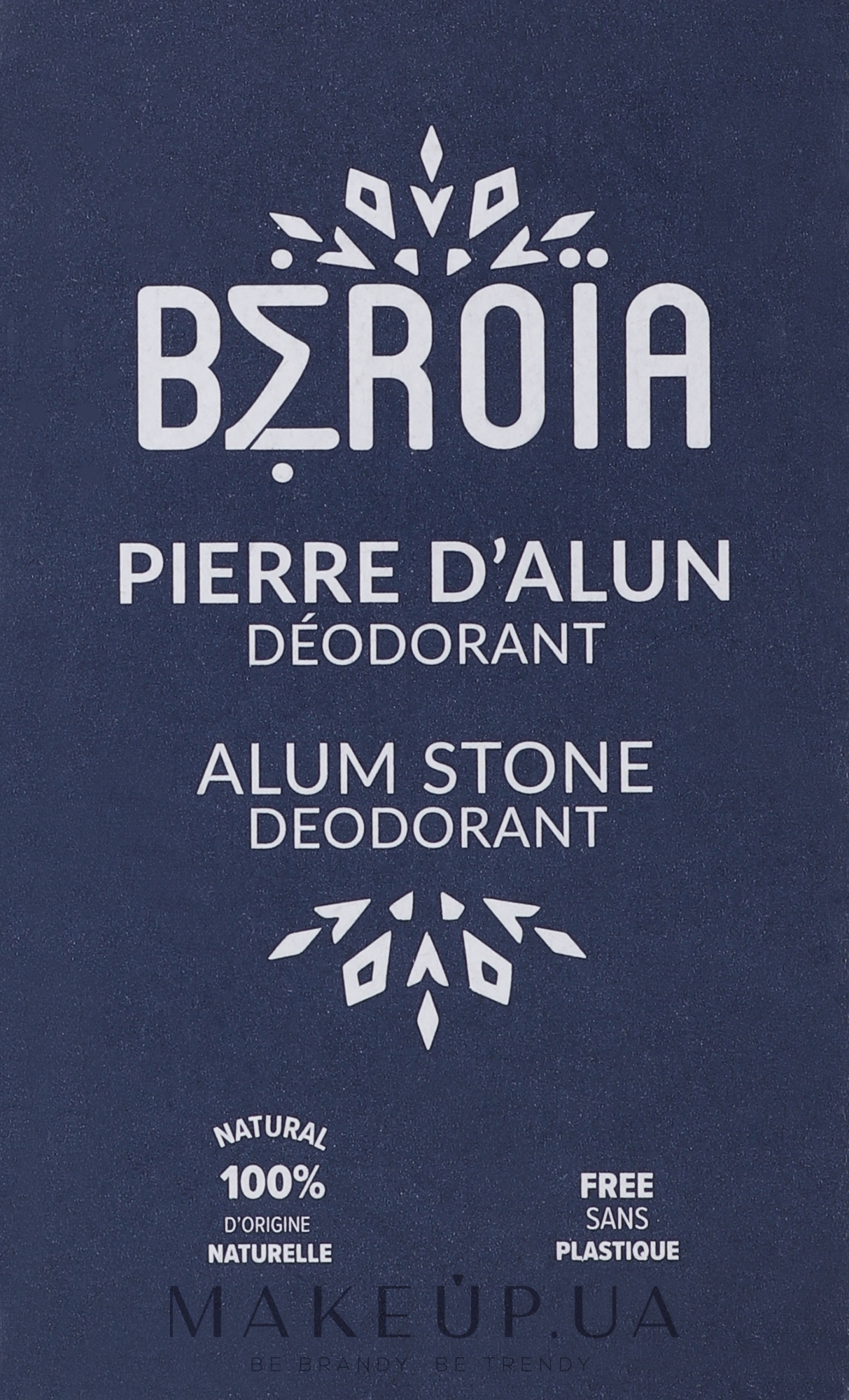 Натуральный дезодорант - Beroia Alum Stone Deodorant — фото 90g