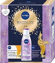 Парфумерія, косметика Набір - NIVEA Beautiful Time (micellar/water/200ml + day/cr/50ml + night/cr/50ml)