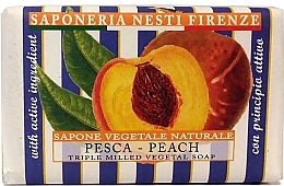 Мило "Персик" - Nesti Dante Le Deliziose Peach Soap — фото N1