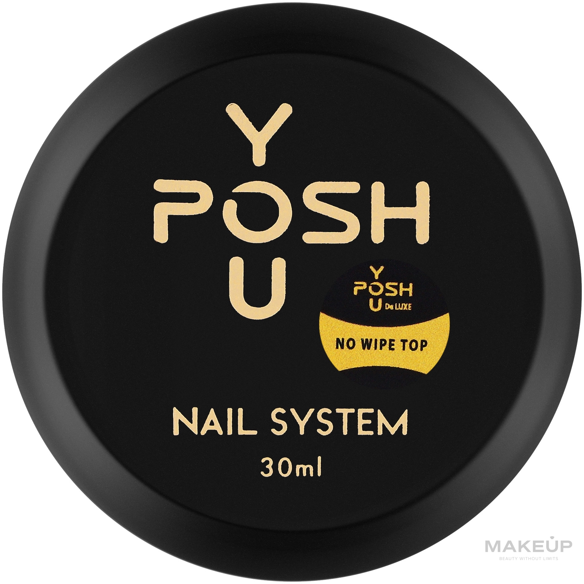 Финишное покрытие для гель-лака без липкого слоя - YouPOSH Rubber None-Wipe Top — фото 30ml