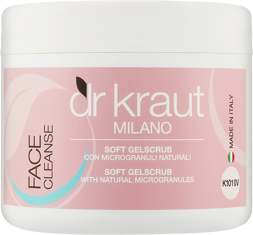 Мягкий гель-скраб с натуральными микрогранулами для лица - Dr.Kraut Soft Gelscrub