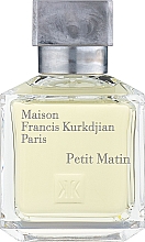 Парфумерія, косметика Maison Francis Kurkdjian Petit Matin - Парфумована вода