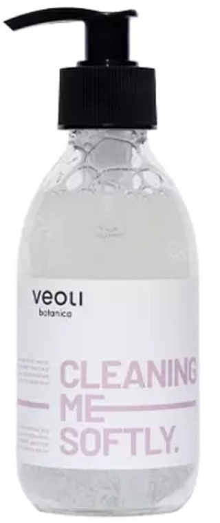 Зволожувальний і заспокійливий гель для вмивання обличчя - Veoli Botanica Cleaning Me Softly — фото N1