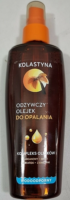Питательное масло для загара - Kolastyna Nourishing Tanning Oil — фото N1