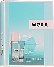Духи, Парфюмерия, косметика Mexx Ice Touch Woman - Набор (dns/75ml + sh/gel/50ml)
