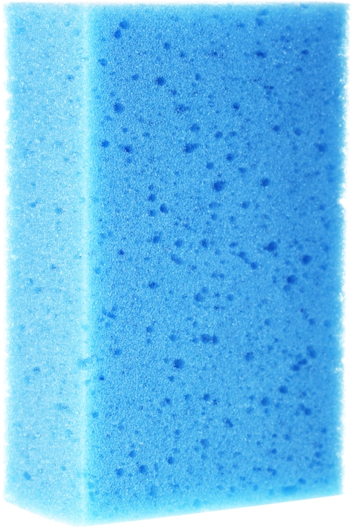 Губка банна "Standard" 30444, синя - Top Choice — фото N1