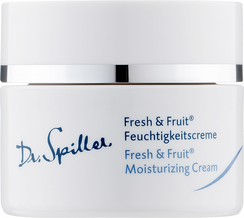 Легкий увлажняющий крем - Dr. Spiller Fresh & Fruit Moisturizing Cream