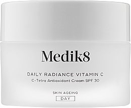 Антиоксидантный крем - Medik8 Daily Radiance Vitamin C C-Tetra SPF 30 — фото N1