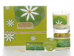 Парфумерія, косметика Pacifica Tahitian Gardenia - Набір (dst/10g + crm/57g + cndl/85g)