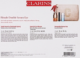 Набор - Clarins Double Serum Eye Set (eye/ser/20ml + mascara/3ml + rem/30ml + bag) — фото N5