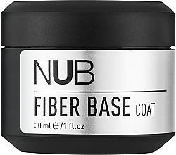 Парфумерія, косметика Основа з волокнами під гель-лак, 30 мл - NUB Fiber Base Coat