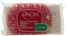 Парфумерія, косметика Мило тверде туалетне з сіркою - Linom