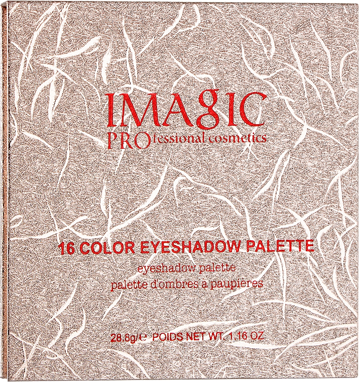 Палетка теней для век - Imagic Charm 16 Color Eyeshadow Palette — фото N1