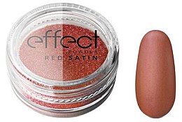 Пудра для нігтів - Silcare Red Satine Effect Powder — фото N1