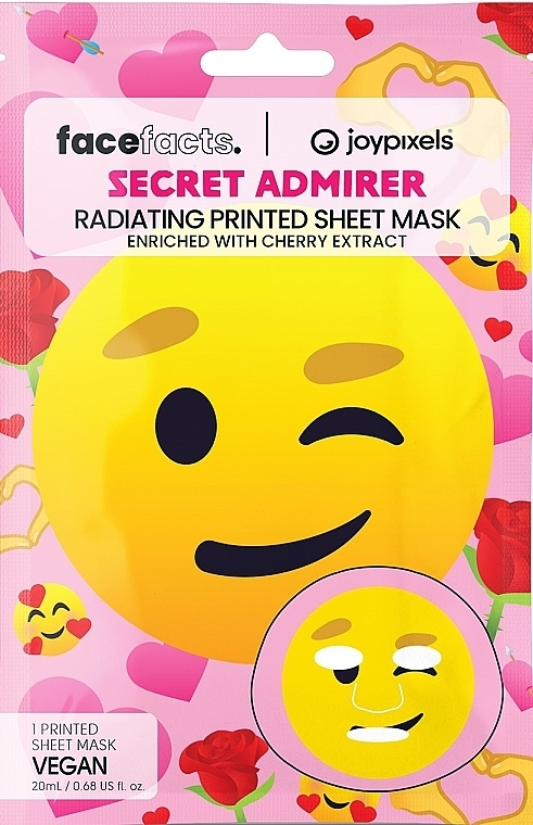 Тканевая маска для лица "Secret Admirer" - Face Facts Sheet Mask — фото N1