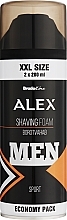 Пена для бритья - Bradoline Alex Sport Shaving Foam — фото N3