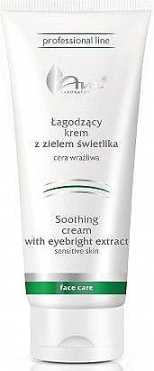 Крем для обличчя з травою очанки - Ava Laboratorium Professional Line Soothing Cream With Eyebright Extract — фото N1