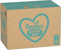 Підгузки-трусики Pants, розмір 5 (Junior) 12-17 кг, Mega Box 152 шт. - Pampers — фото N3