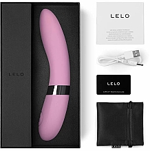 Водонепроницаемый вибратор для точки G, розовый - Lelo Elise 2 Pink — фото N1