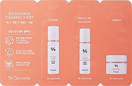 Парфумерія, косметика Набір пробників - Dr.Ceuracle 5 Alfa Control 3 Step (toner/1.5ml + emulsion/1.5ml + cream/1.5ml)