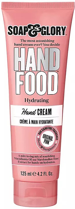Зволожувальний крем для рук - Soap & Glory Hand Food Hydrating Hand Cream — фото N1