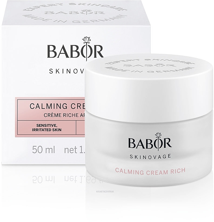 Успокаивающий крем для чувствительной кожи - Babor Skinovage Calming Cream Rich — фото N4