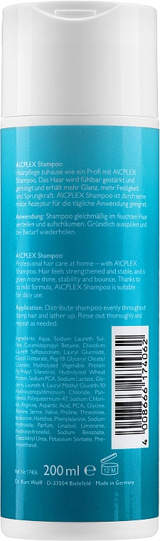 Шампунь для защиты волос - Alcina A\CPlex Shampoo — фото N2