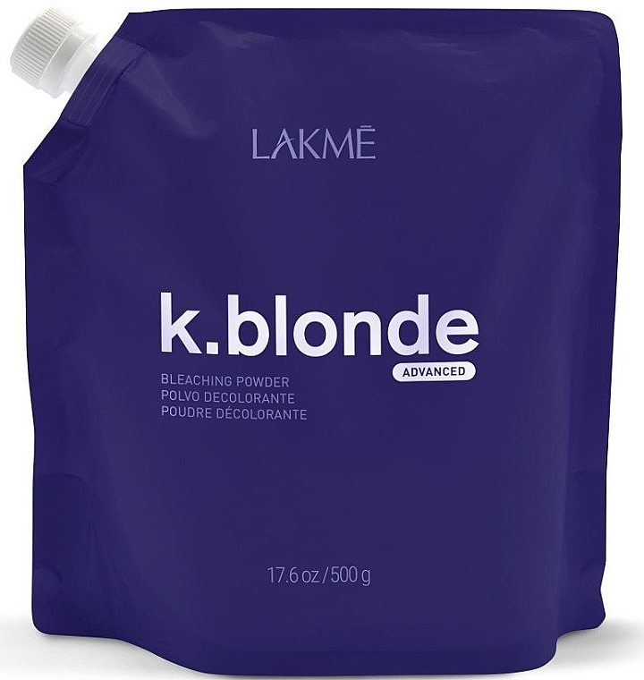 Осветляющий порошок для волос - Lakme K.Blonde Advanced Bleaching Powder — фото N1