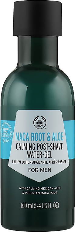 Лосьон после бритья "Корень маки и алоэ" - The Body Shop Maca Root & Aloe Post-Shave Water-Gel For Men — фото N1