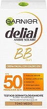 Солнцезащитный ВВ-крем - Garnier Delial Ambre Solaire BB Cream SPF50 — фото N1