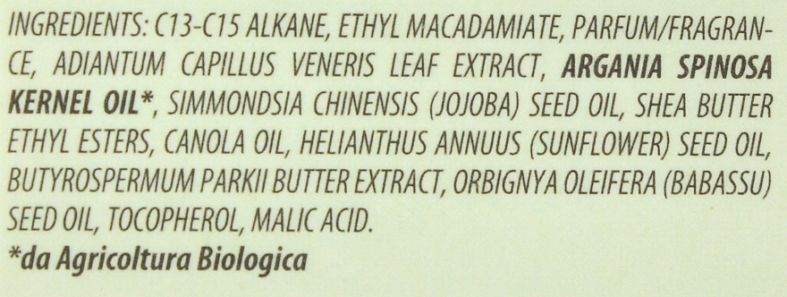 Масло для волос "Аргана, бабассу и жожоба" - Helan Capelvenere Regenerating Argan, Babassu & Jojoba BioOil — фото N4
