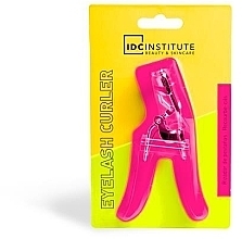 Щипці для завивання вій, рожеві ручки - IDC Institute Neon Eyelash Curler — фото N1