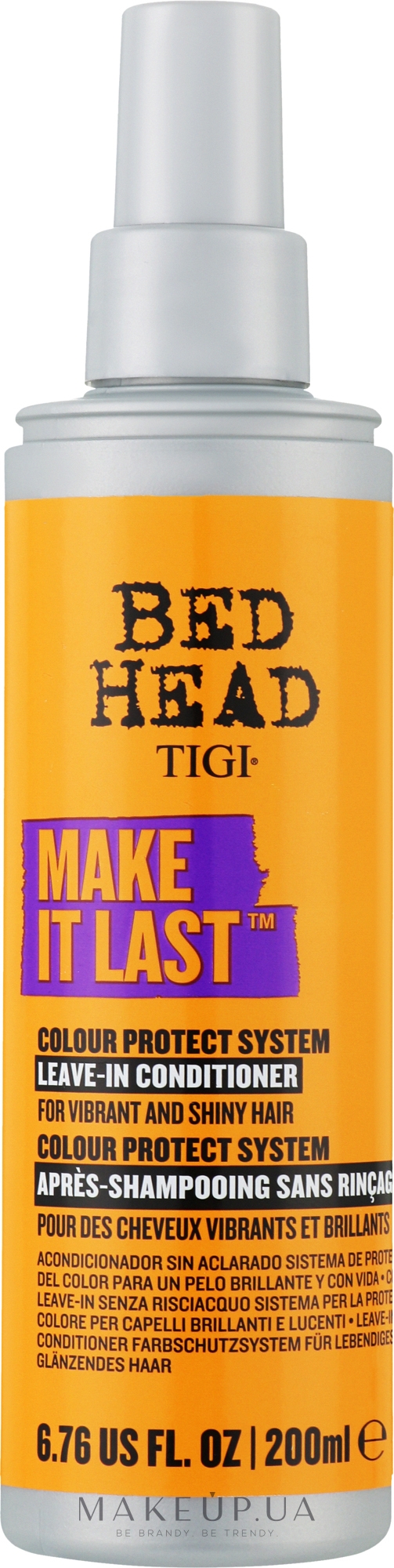 Несмываемый кондиционер для волос - Tigi Bed Head Make It Last Color Protect System  — фото 200ml