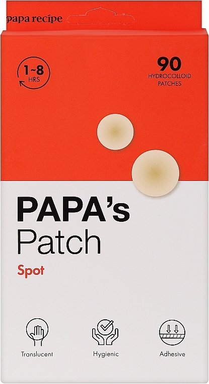 Патчі проти прищів із саліциловою кислотою - Papa Recipe Papa's Patch Spot — фото N1