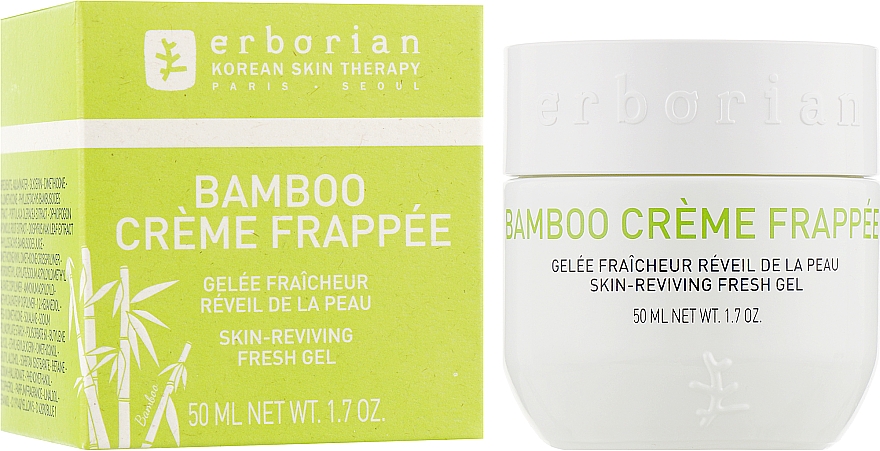 Крем-фрапе зволжувальний для обличчя - Erborian Bamboo Creme Frappee Fresh Hydrating Face Gel — фото N2