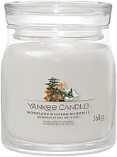 Ароматична свічка в банці "Woodland Weekend Memories", 2 ґноти - Yankee Candle Singnature — фото N1