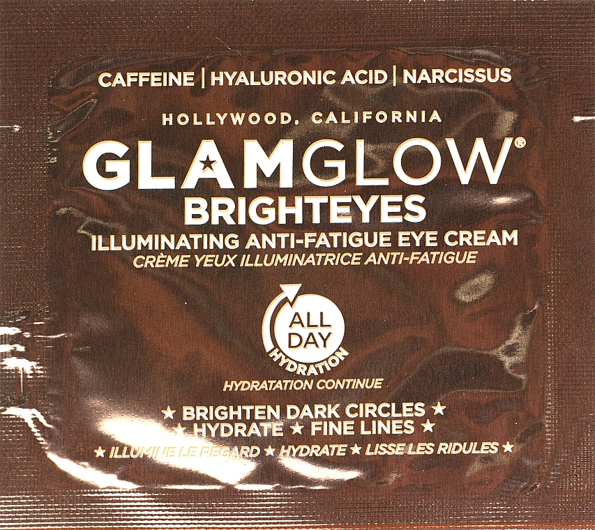 ПОДАРУНОК! Крем для очей - Glamlow Brighteyes Eye Cream (пробник) — фото N1