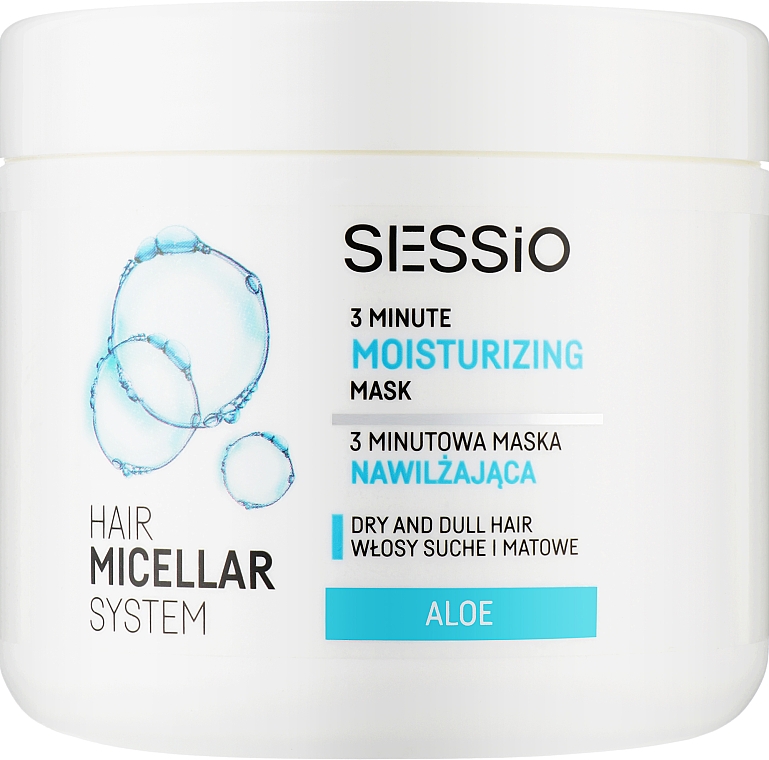 Міцелярна маска - Sessio Micellar Hair Mask — фото N1