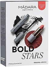 Набор для макияжа - Madara Cosmetics Bold Stars 2 Makeup Essentials Set (mascara/6ml + lipstick/3.8g) — фото N2