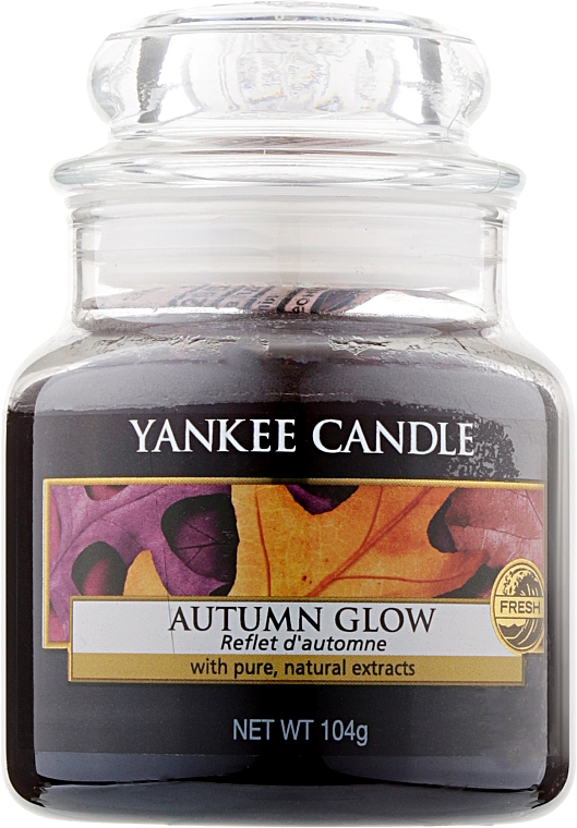 Ароматическая свеча "Осенний свет" в банке - Yankee Candle Autumn Glow — фото N1
