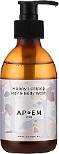 Парфумерія, косметика Гель для душу - APoEM Happy Hair & Body Wash 2-in-1 Shampoo & Shower Gel
