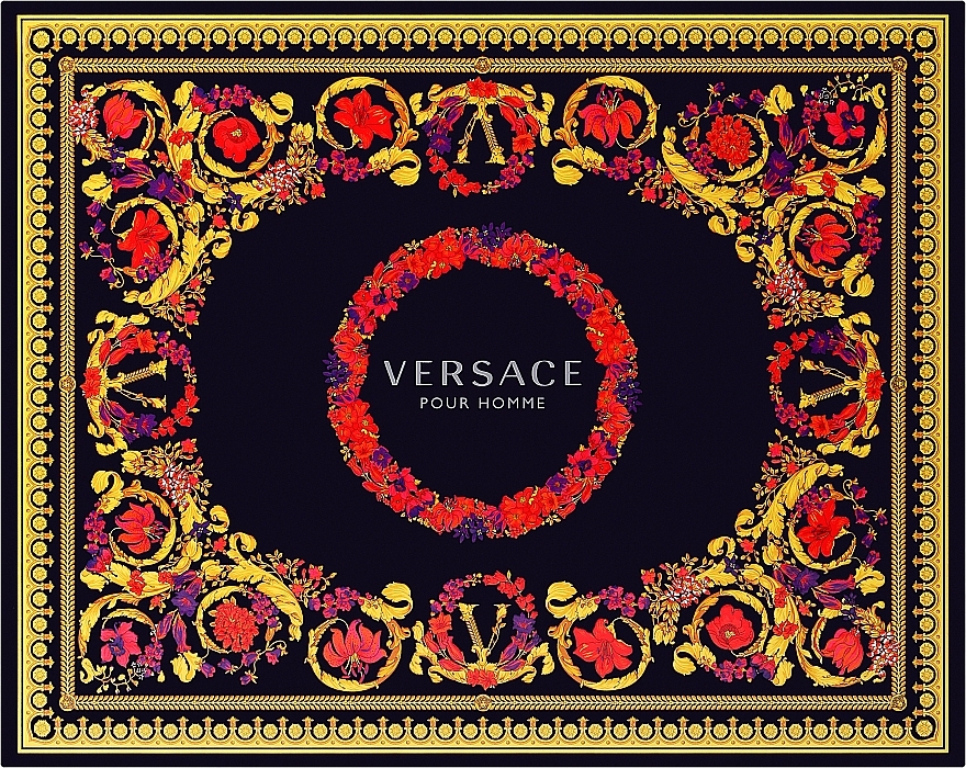 Versace Pour Homme - Набор (edt/100ml + edt/mini/10ml + deo/75ml)