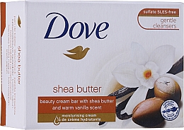 Крем-мыло "Объятия нежности" - Dove Purely Pampering Shea Butter Beauty Cream Bar — фото N1