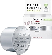 Денний крем проти зморщок для сухої та чутливої шкіри - Eucerin Hyaluron-Filler Day Cream For Dry Skin (рефіл) — фото N1