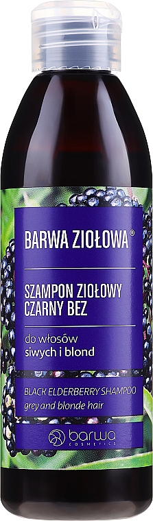 Шампунь для седых и светлых волос "Шелковица" - Barwa Herbal