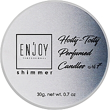 Парфумерія, косметика Парфумована масажна свічка - Enjoy Professional Shimmer Perfumed Candle Hoity-Toity #7
