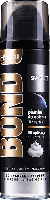 Пена для бритья - Bond Spacequest Shaving Foam — фото N3