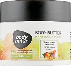 Парфумерія, косметика УЦІНКА Батер для тіла з манго, папаєю та марулою - Body Natur Mango, Papaya and Marula Body Butter *